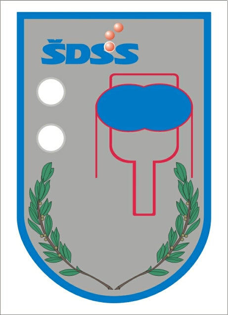 Logotip ŠDSS v grbu.